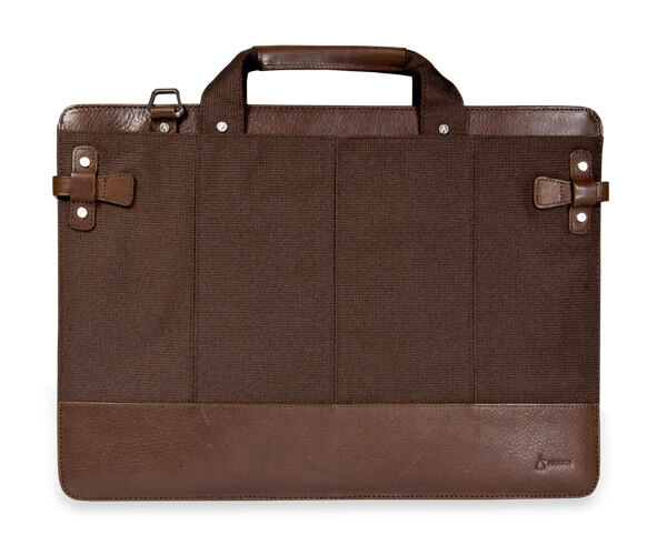 Brown briefcase
